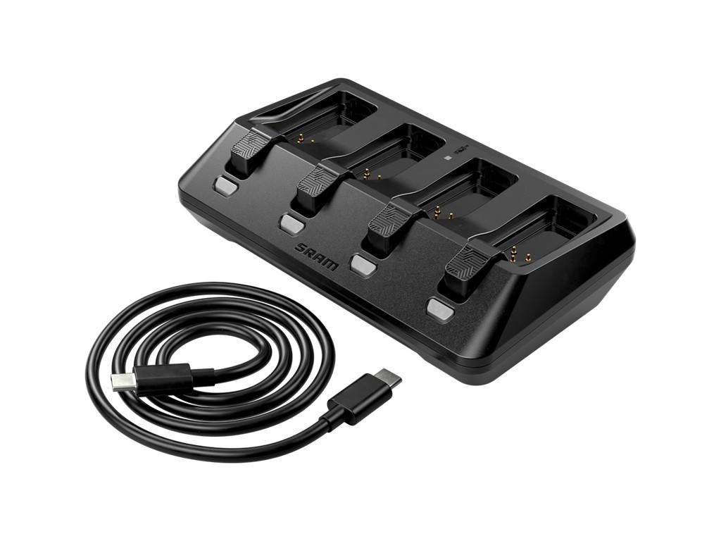 Chargeur batterie et câble sram e-tap / axs 4 ports