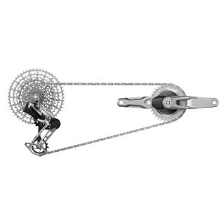Groupe Sram Eagle Axs T-Type 1987 Dub Vtt Wide 170 Silver 32t Et 34t Cassette 10-52