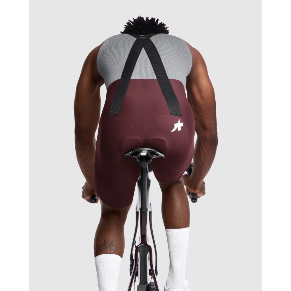 Culote Corto Assos Hombre Mille GT S11 Burgundy Red