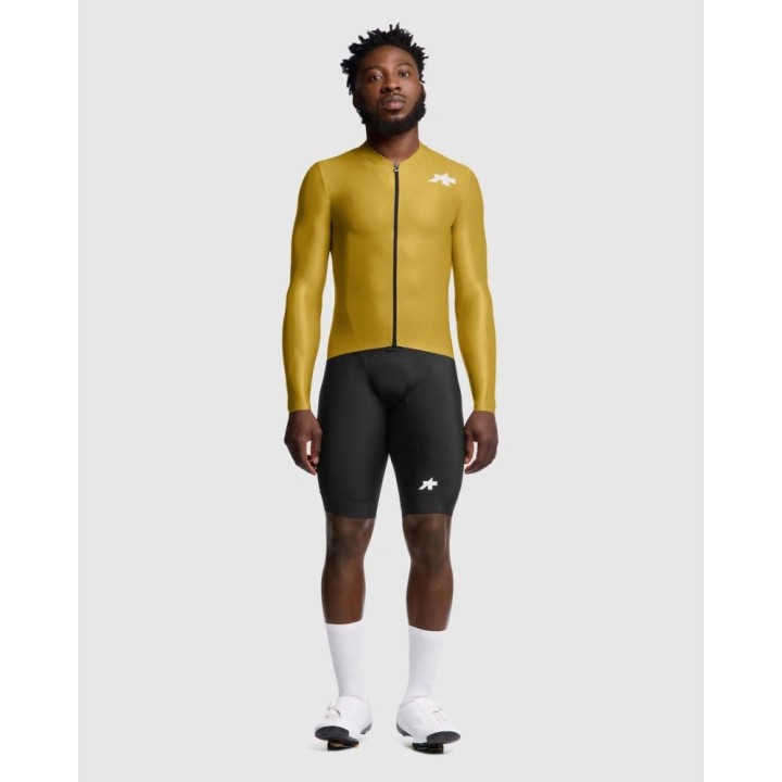 Maillot à manches longues pour homme Assos Mille GT S11 EVO Golden Yellow