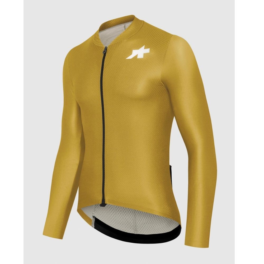 Maillot à manches longues pour homme Assos Mille GT S11 EVO Golden Yellow