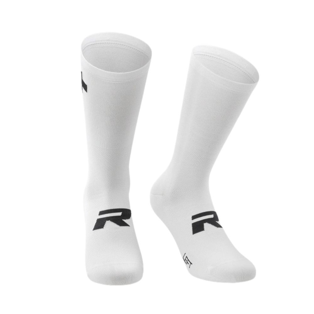 Calcetines Assos RS S11 Twin Pack White Series