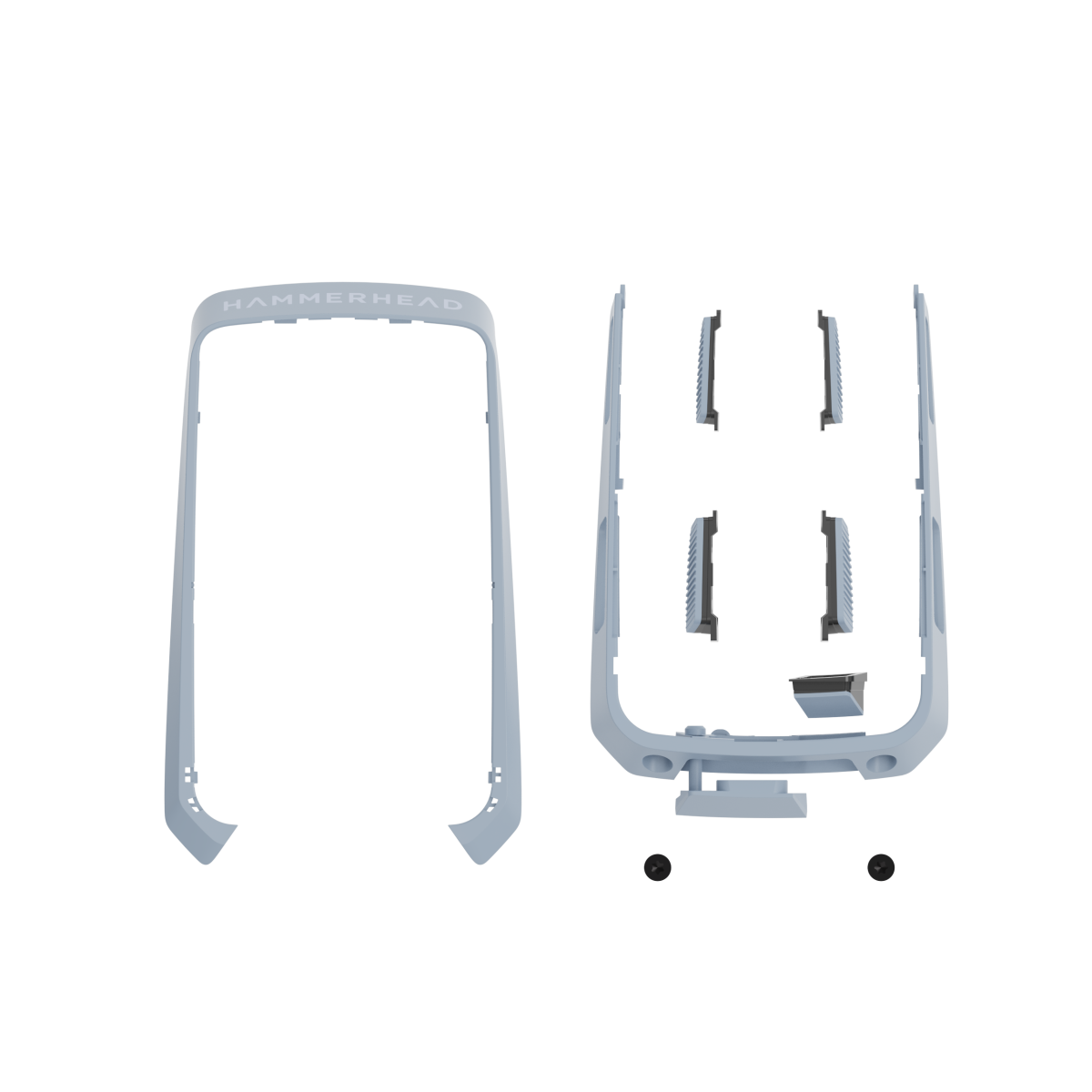 Coque Hammerhead + Boutons Bleu