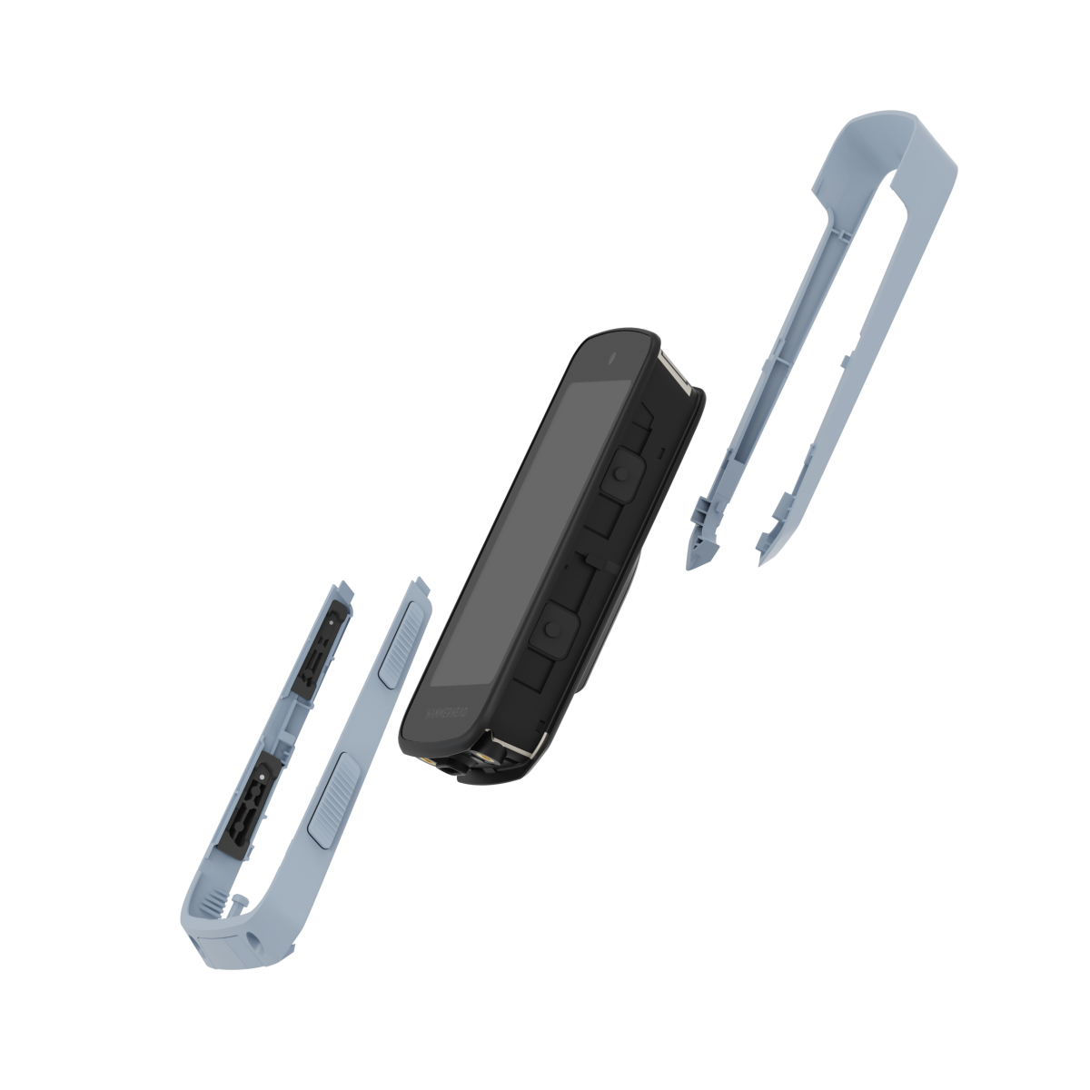 Coque Hammerhead + Boutons Bleu