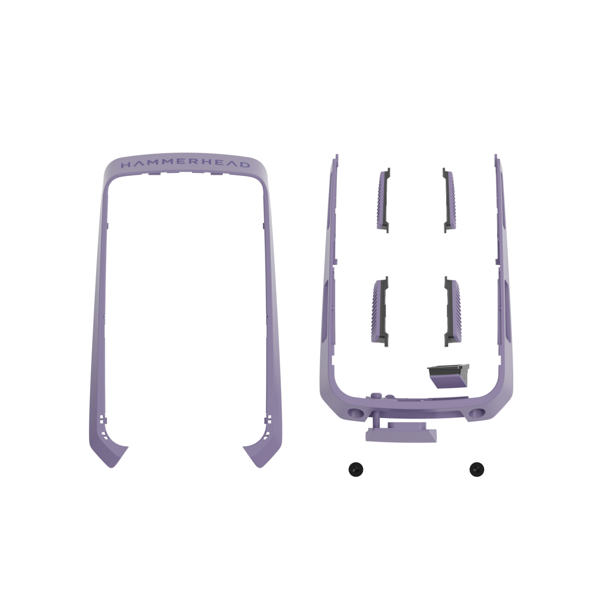 Coque Hammerhead + Boutons violets
