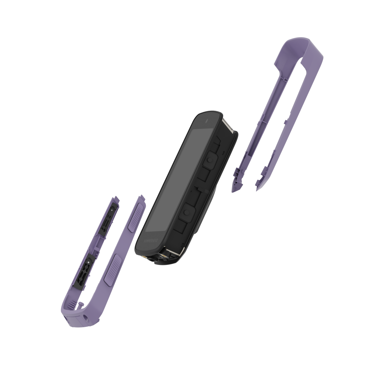 Carcasa Hammerhead + Botones Purpura