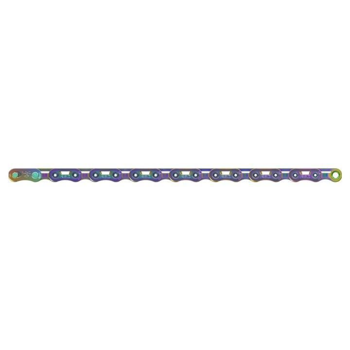 Cadena Sram Red E-Tap Axs E1 126 Es 12v Flattop Rainbow