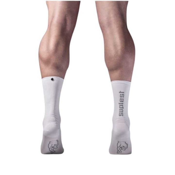 Chaussettes Suplest par Fingerscrossed white/grey