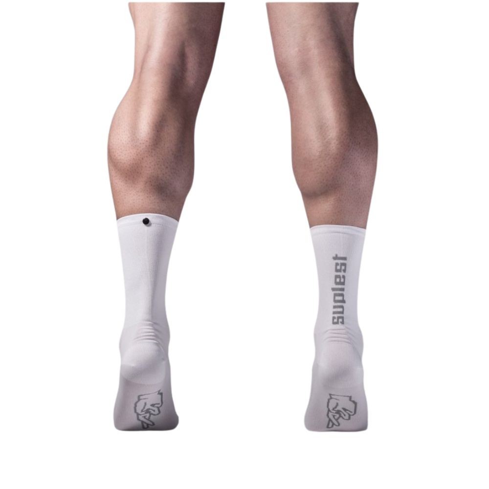 Calcetines Suplest by Fingerscrossed white/grey