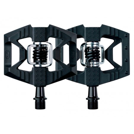 Pedales crank brothers double shot 1 black / black spring