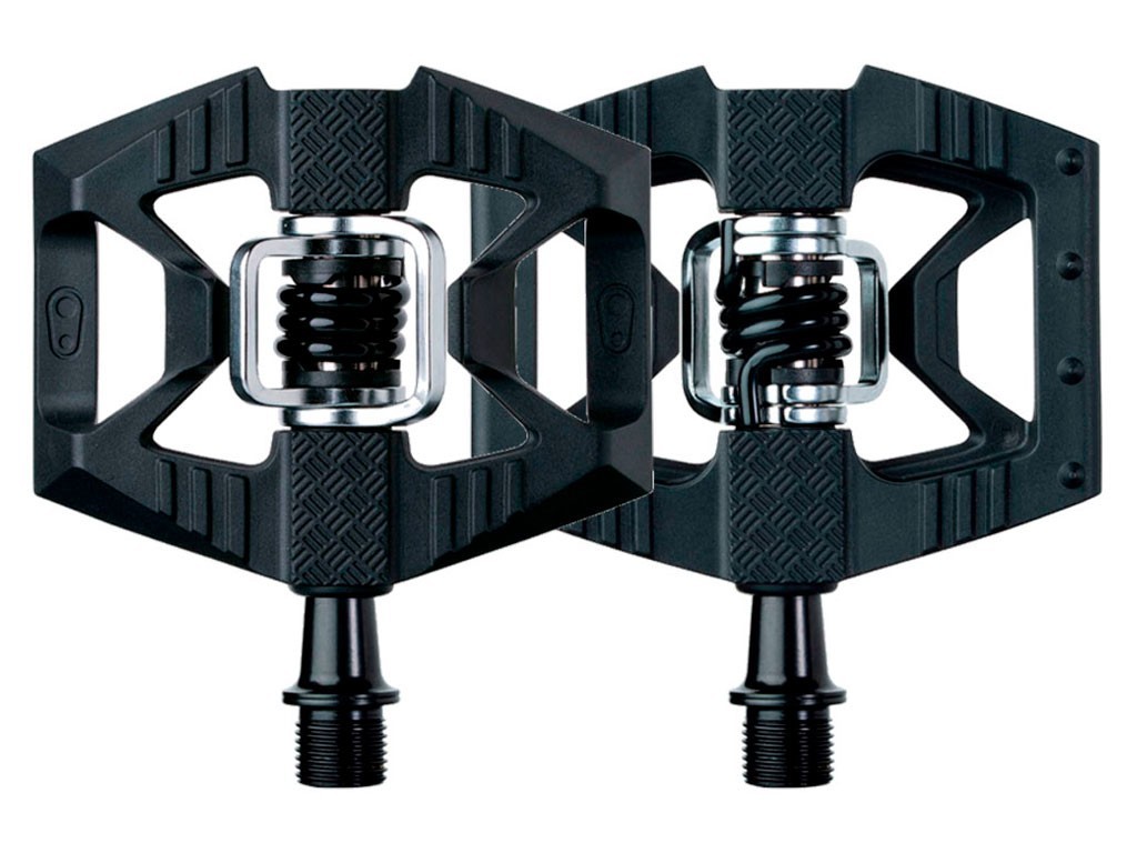 Pedales crank brothers double shot 1 black / black spring