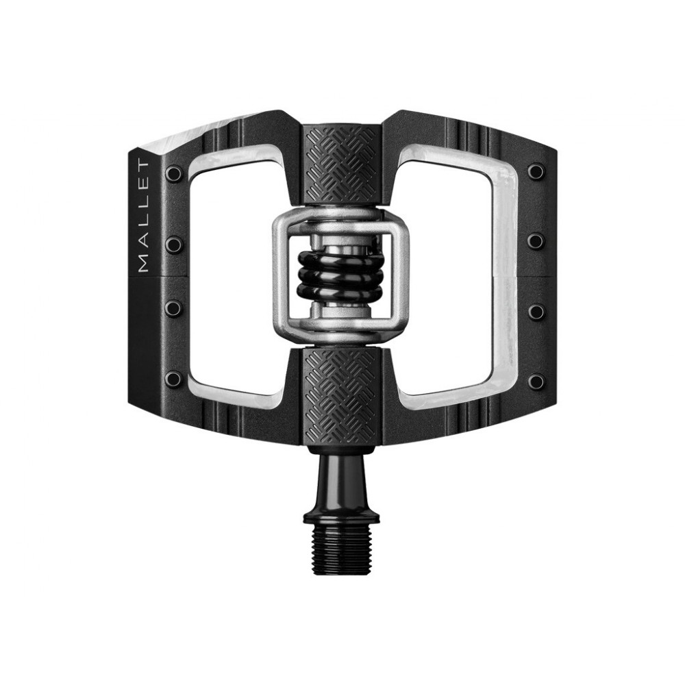 Pedales Crank Brothers mallet dh black / black spring