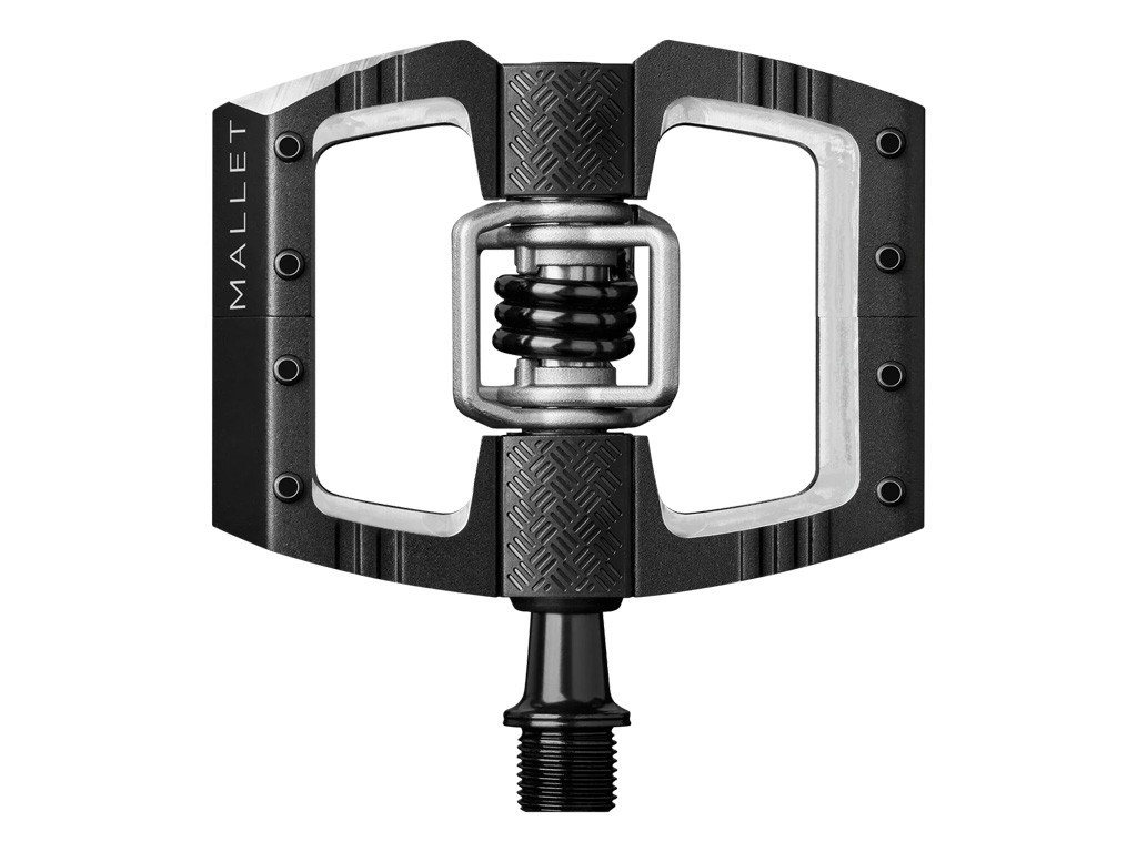 Pédales Crank Brothers mallet dh black / black spring
