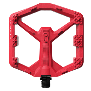 Pédales Crank Brothers stamp 0 large bright red