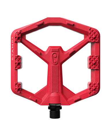 Pedales Crank Brothers stamp 0 large bright red