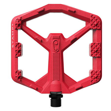Pedales Crank Brothers stamp 0 large bright red