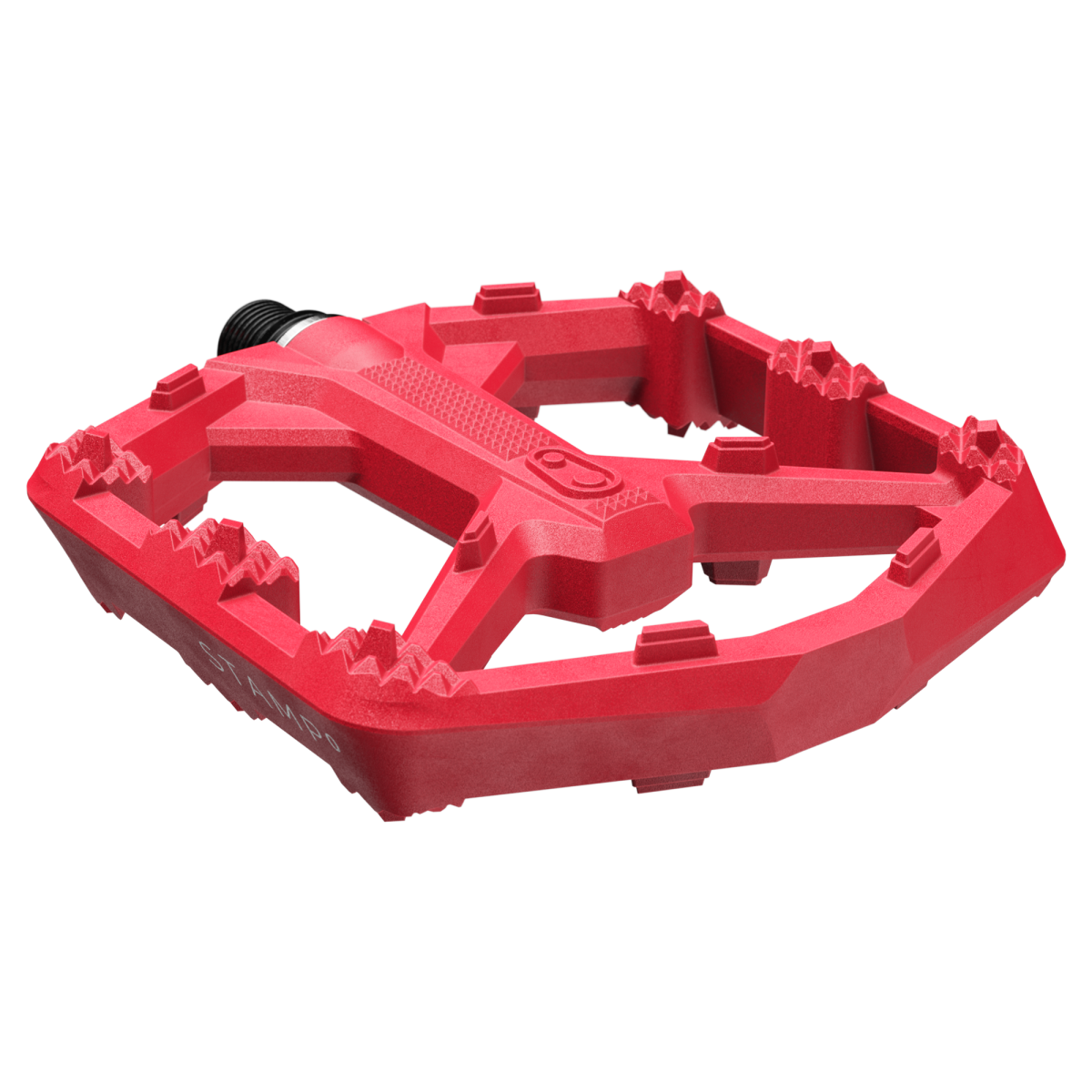 Pedales Crank Brothers stamp 0 large bright red