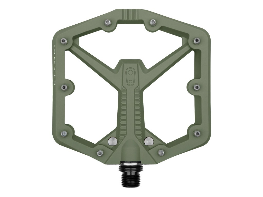 Pedales Crank Brothers stamp 1 large green gen 2