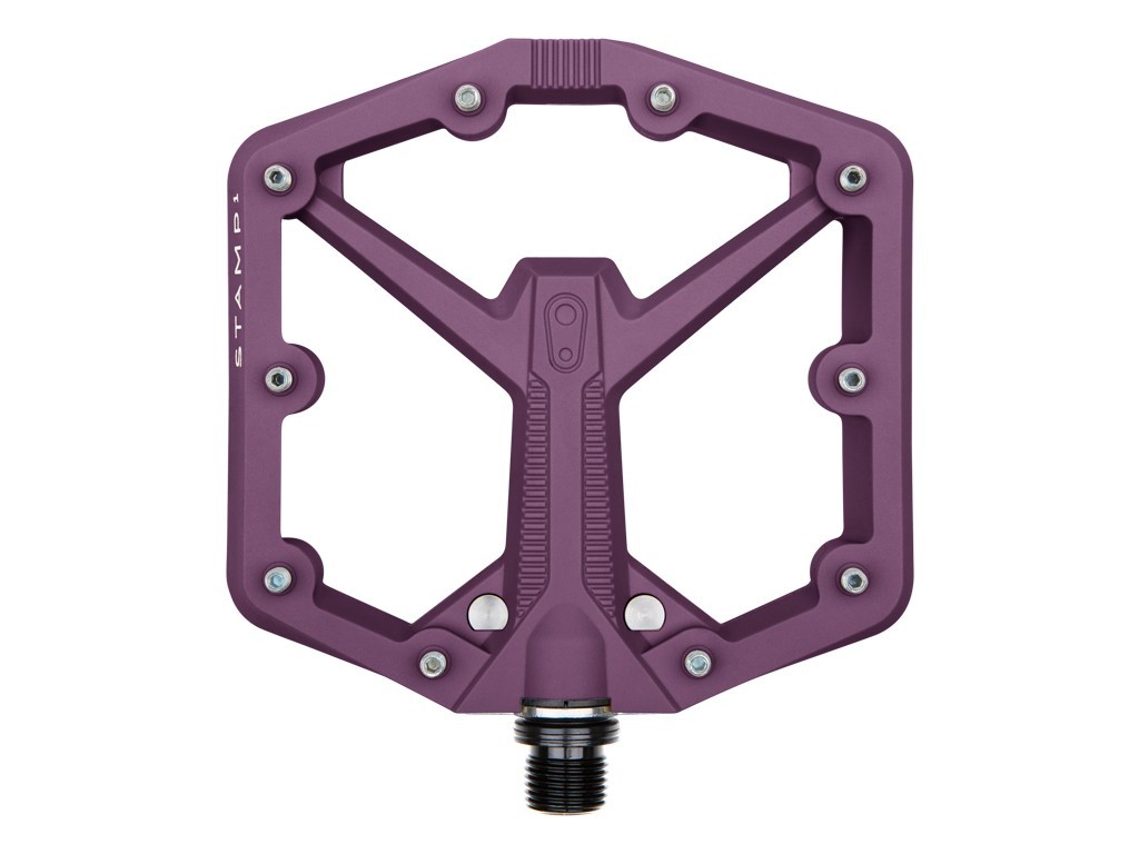 Pédales Crank Brothers stamp 1 large plum purple gen 2