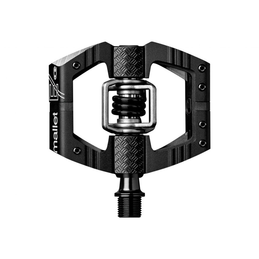 Pedales Crank Brothers mallet e long spindle black / black spring