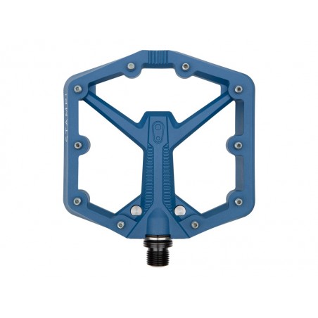 Pédales Crank Brothers stamp 1 large navy blue gen 2