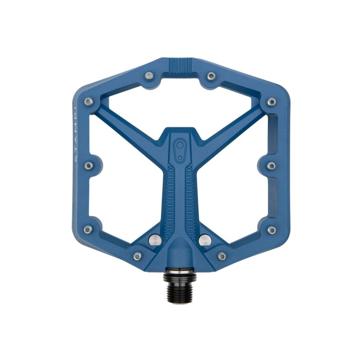 Pédales Crank Brothers stamp 1 large navy blue gen 2