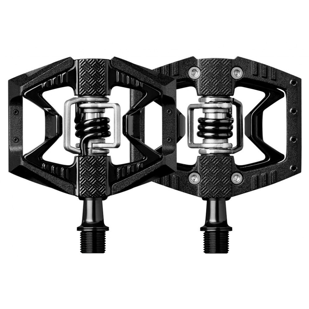 Pédales Crank Brothers double shot 3 black / black spring