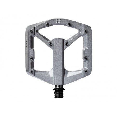 Pédales crank brothers stamp 3 small grey magnésium gen 2