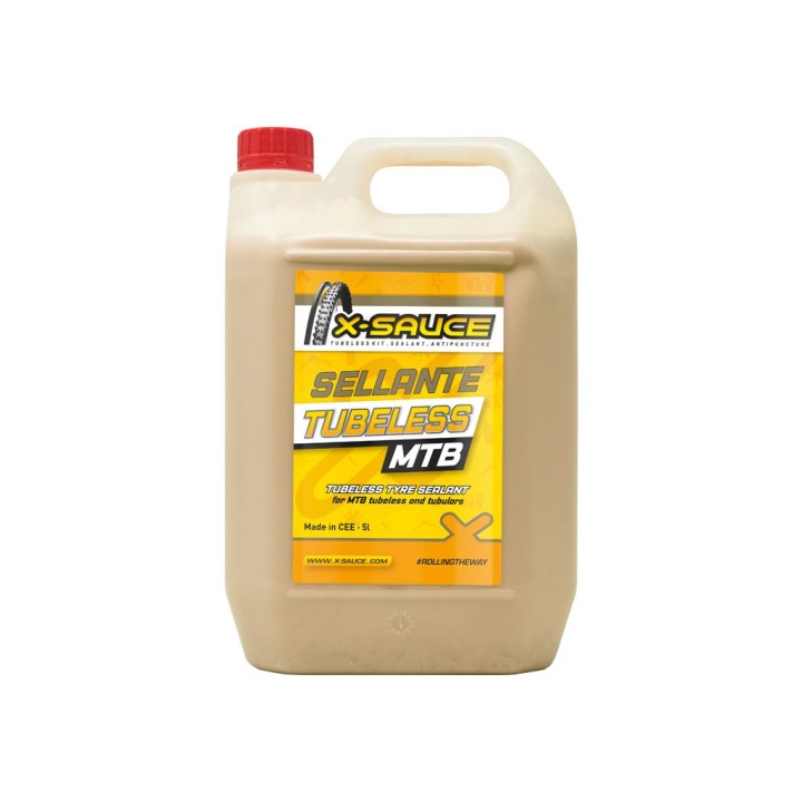 Líquido tubeless X-sauce 5 litros tubeless