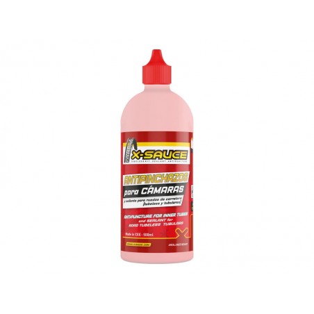 Liquide anti-crevaison X-sauce pour chambre 500 ml