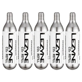 Bombonas Lezyne 20g co2 - 5 pack silver