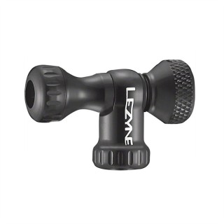 Adaptateur lezyne control drive co2 head only gloss black