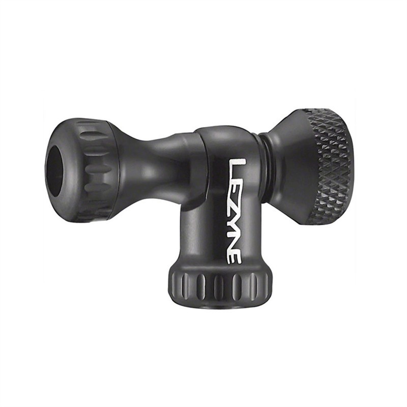 Adaptateur lezyne control drive co2 head only gloss black