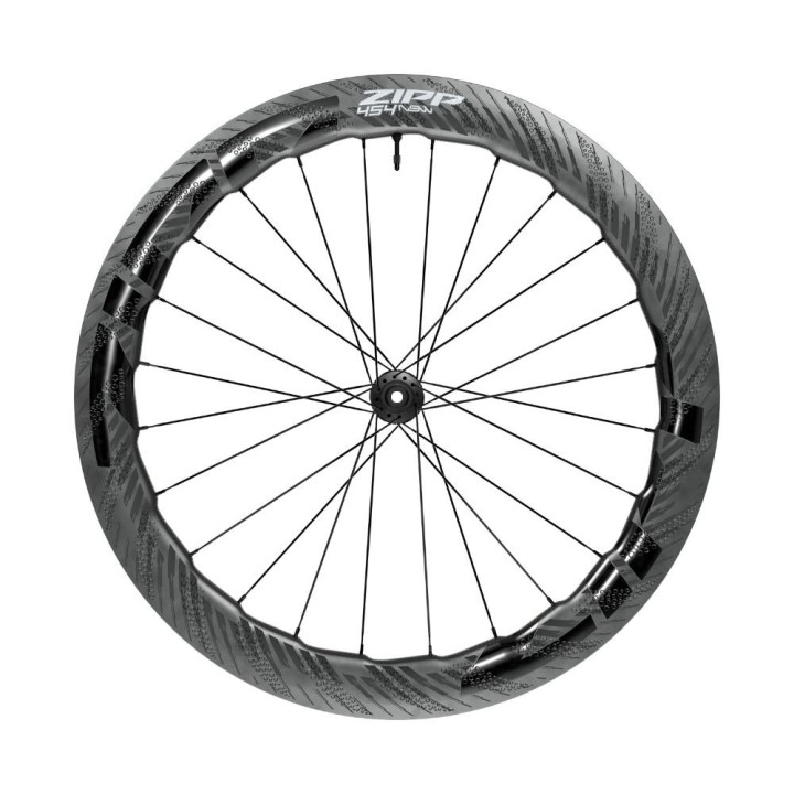 Roue avant Zipp 454 NSW Tubeless Disc CL ZR1 SL 58 mm
