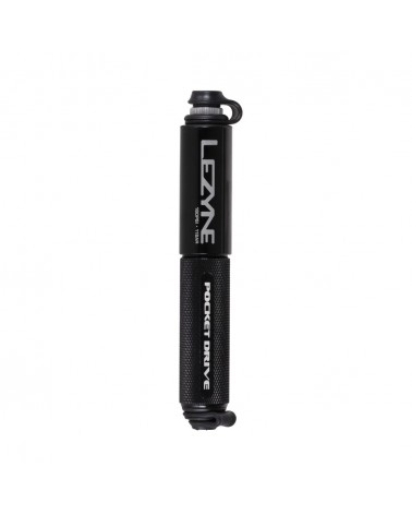 Inflador Lezyne pocket drive gloss black