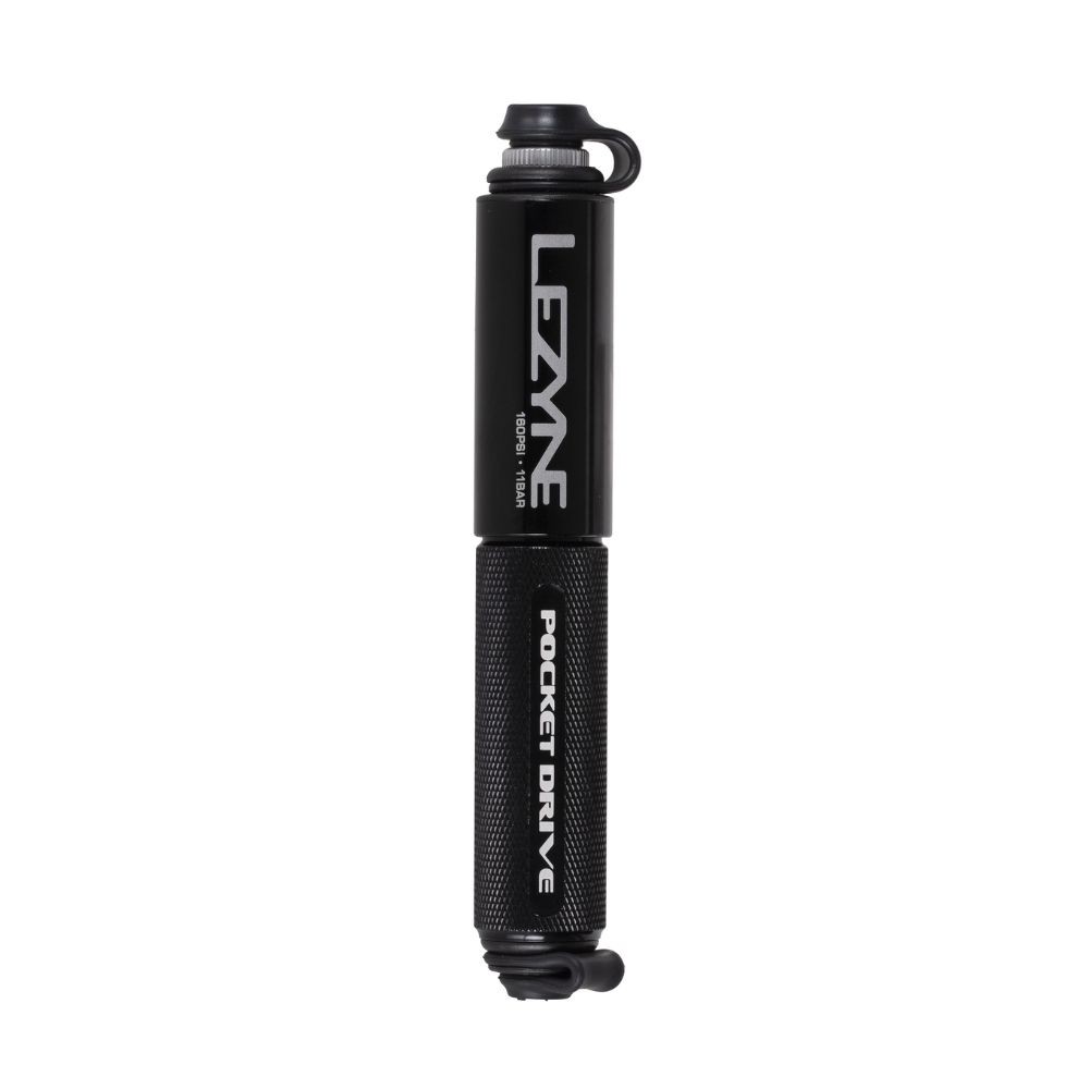 Inflador Lezyne pocket drive gloss black