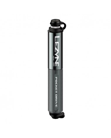 Inflador Lezyne pocket drive gloss lite grey