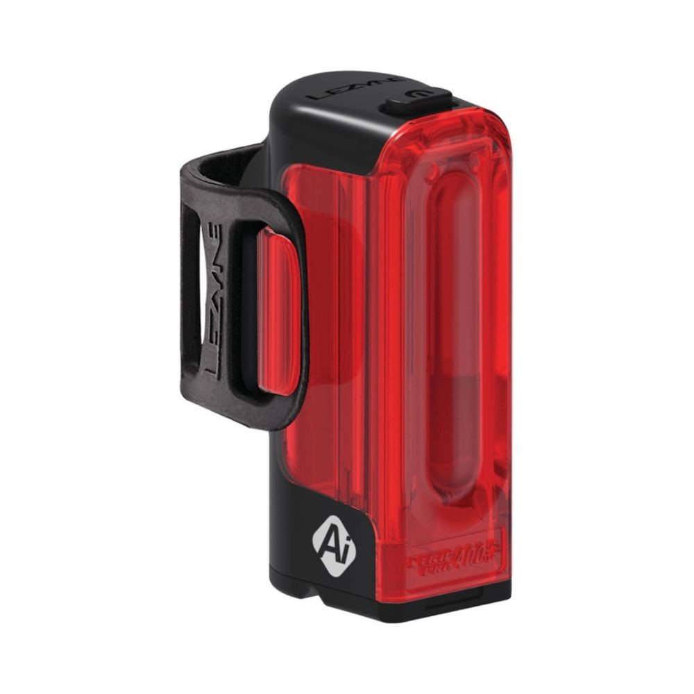 Luz trasera Lezyne strip pro ai alert 400+ rear