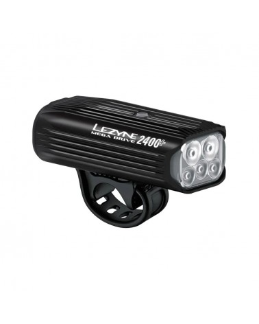 Luz delantera Lezyne mega drive 2400+ front gloss black