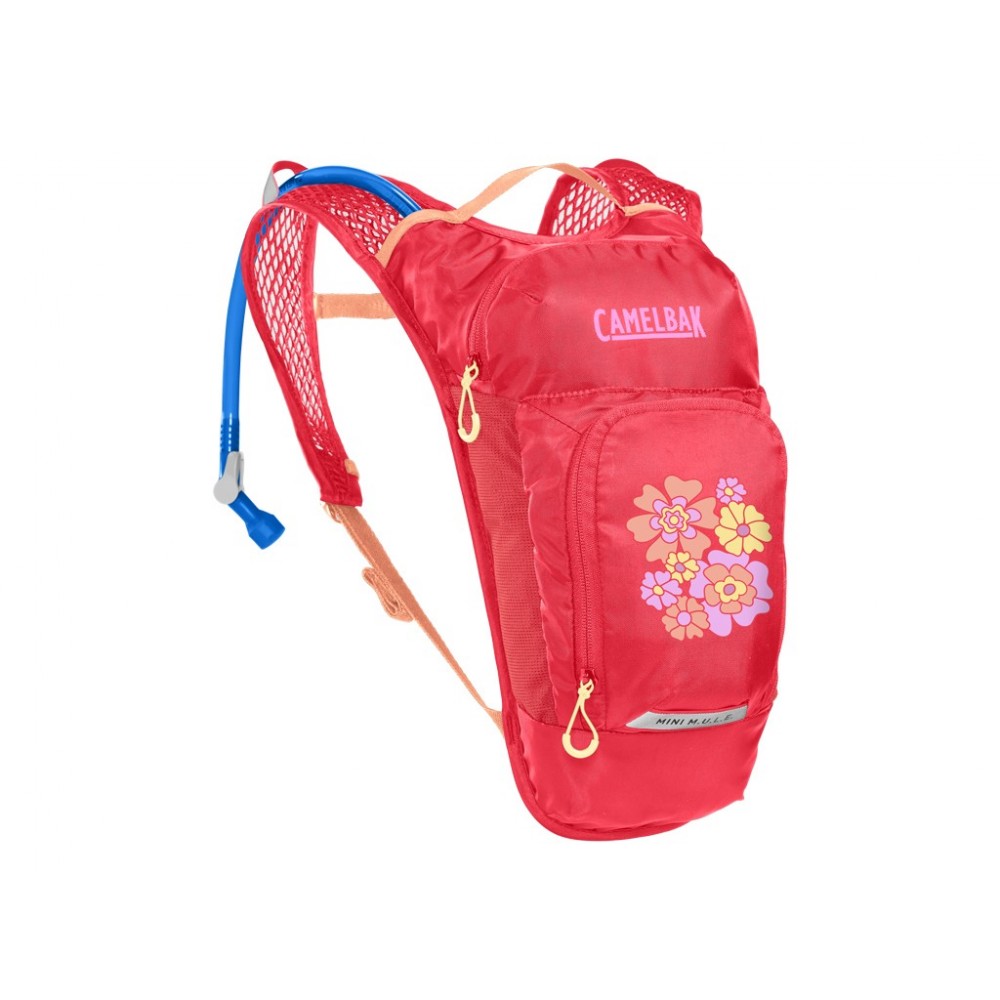 Sac à dos Camelbak mini mule pink flowers 1.5l
