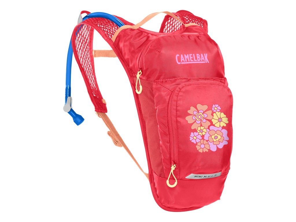 Mochila Camelbak mini mule pink flowers 1.5l