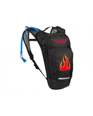 Mochila Camelbak mini mule black/flames 1.5L