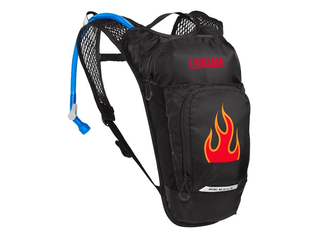 Sac à dos Camelbak mini mule black/flames 1.5L