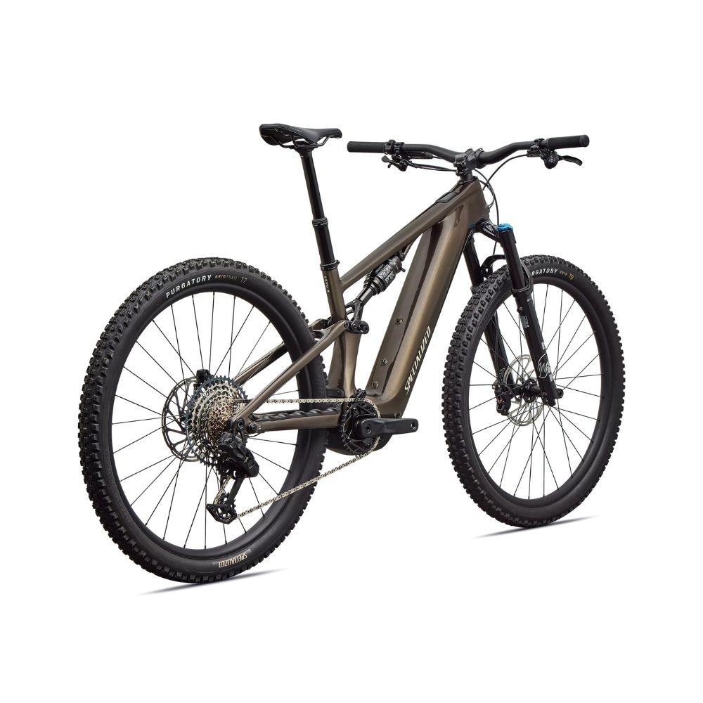 Bicicleta Specialized Turbo Levo R Comp Gunmetal/White Mountains