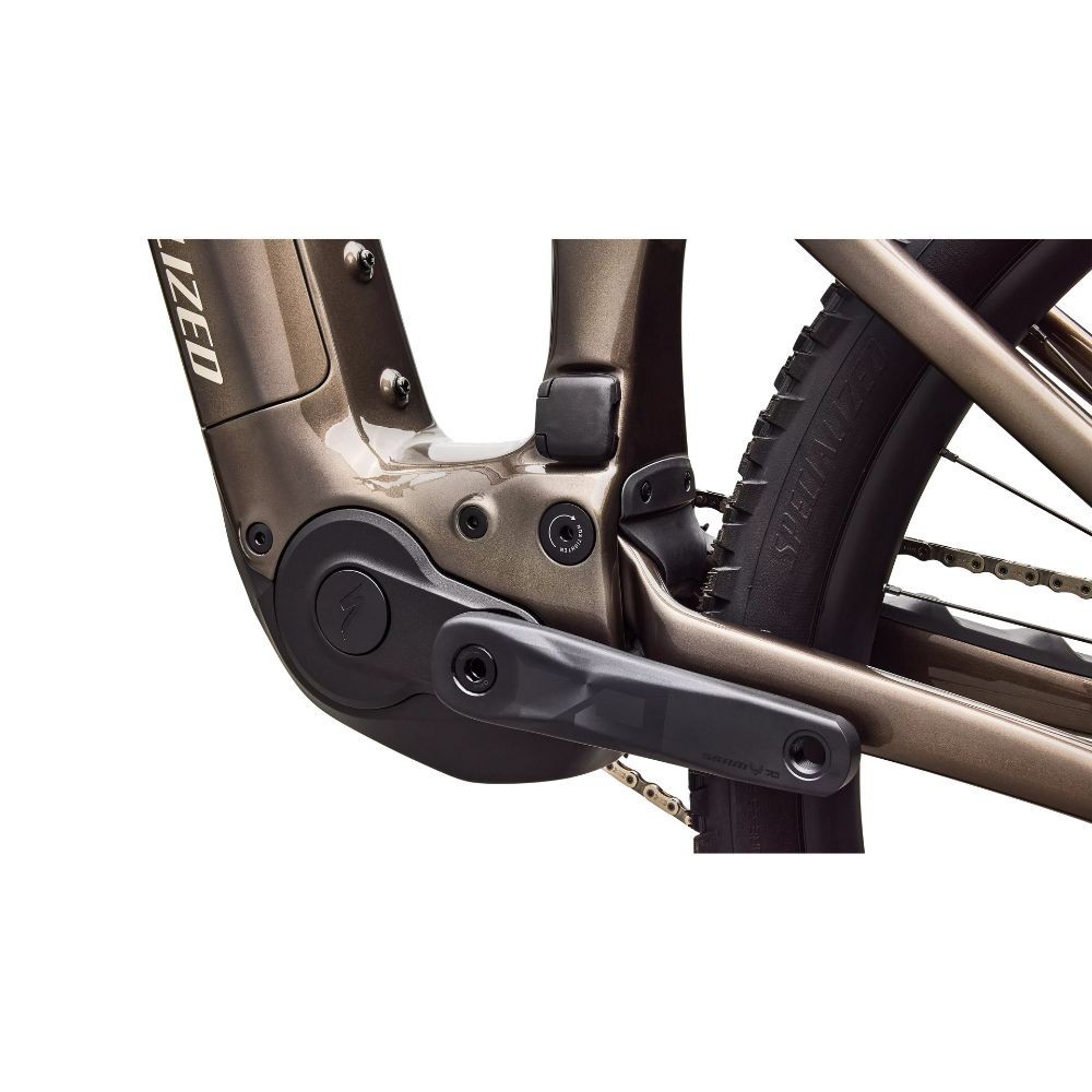 Bicicleta Specialized Turbo Levo R Comp Gunmetal/White Mountains
