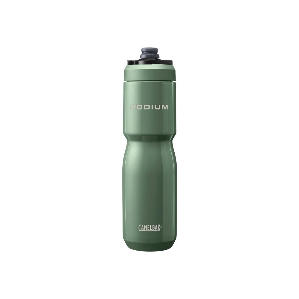 Bidón Camelbak podium insulated acero 650ml moss