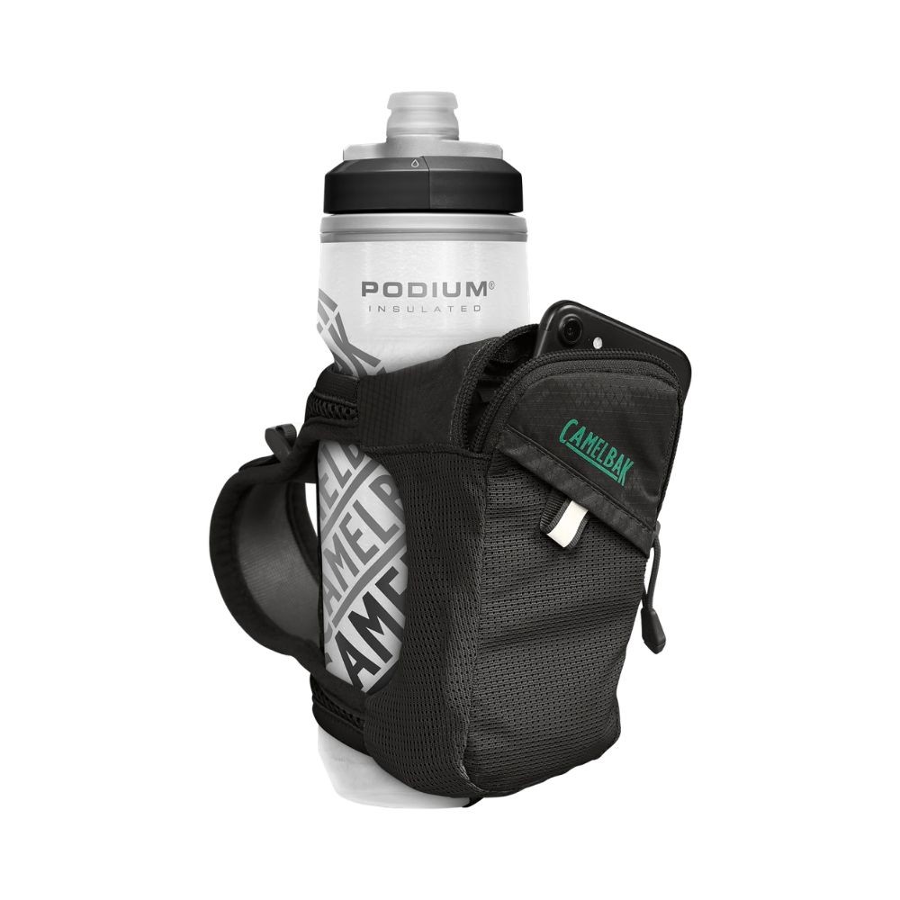 Bidón Camelbak quick grip chill handheld black/safety yellow 600ml