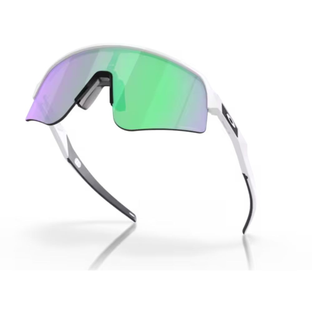 Lunettes Oakley Sutro Lite Sweep Verres prizm road jade/Monture matte white