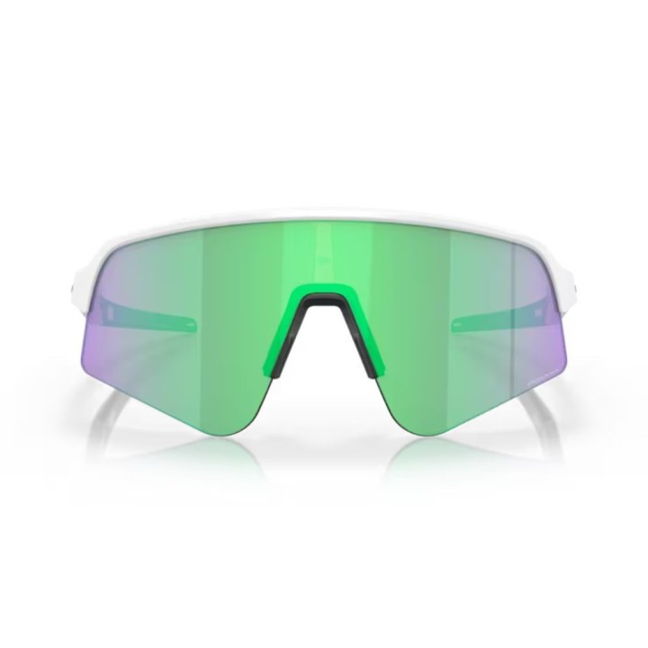 Lunettes Oakley Sutro Lite Sweep Verres prizm road jade/Monture matte white