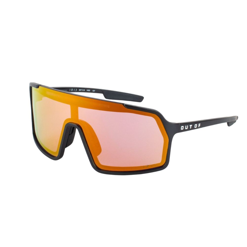 Gafas Out Of Bot 3 Adapta Negro Lente IRID Red Standard Medium